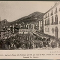 Piazza Prefettura venuta del Re Vittorio Emanuele II a Salerno