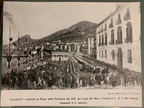 Piazza Prefettura venuta del Re Vittorio Emanuele II a Salerno
