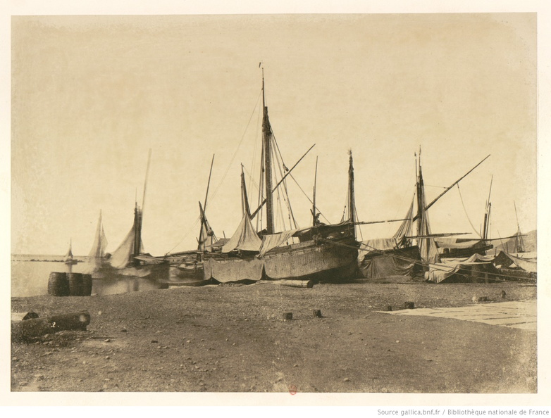 Le Dien Firmin Eugène - Bateaux dans le port de Salerne - 1852-1853.jpg